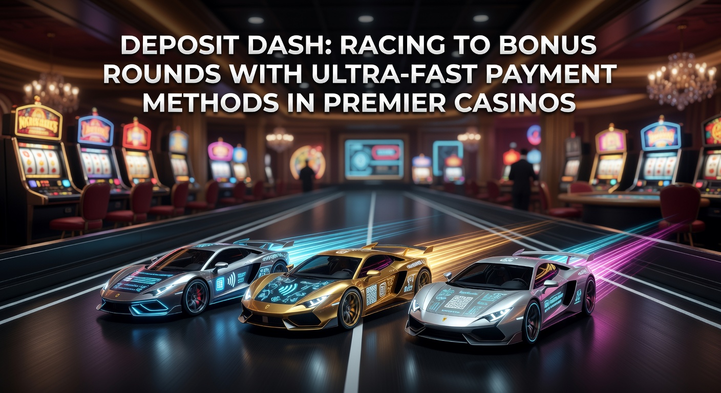 Casino player making a rapid deposit on mobile device, screen showing instant confirmation and bonus round activation