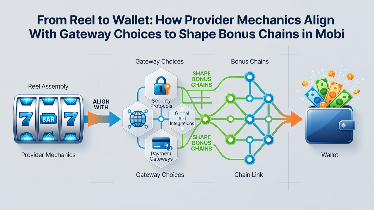 Diagram mapping payment gateway flows to mobile slot bonus progression stages