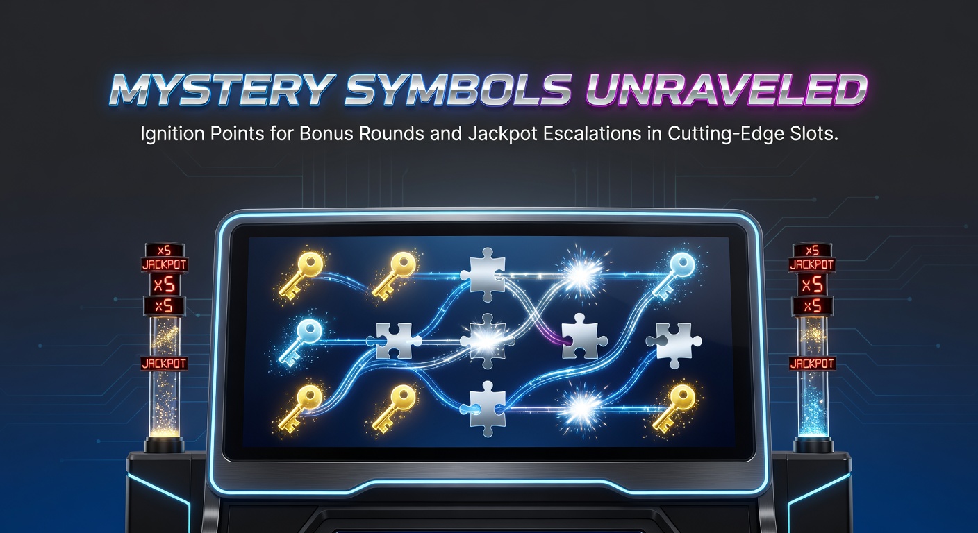 Animated mystery symbols transforming into scatters and wilds on vibrant slot reels, sparking bonus activations