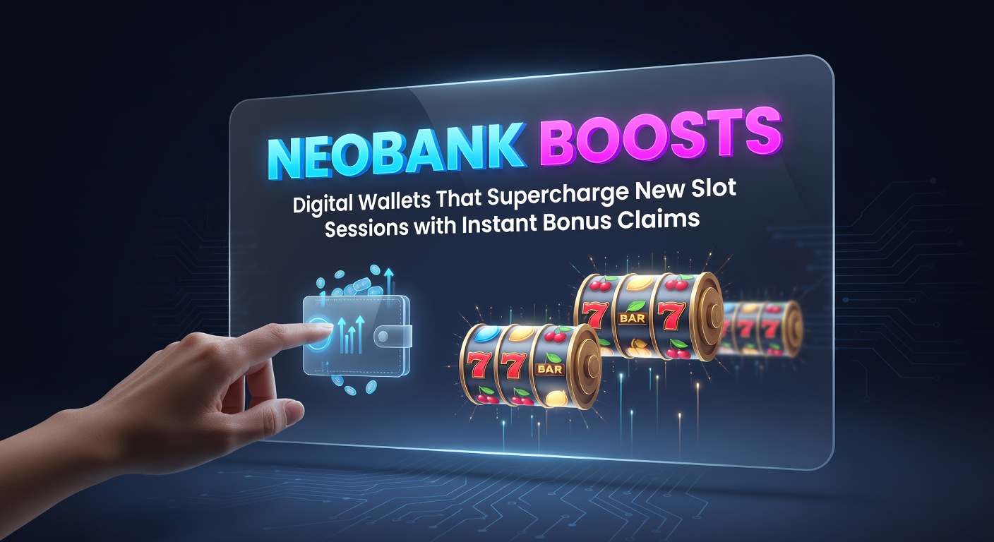 Close-up of a neobank app confirming a slot deposit with bonus spins lighting up on screen