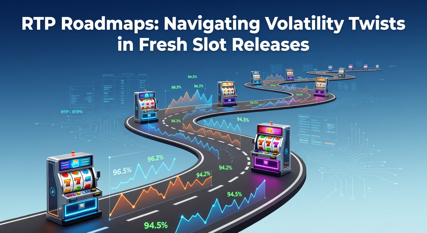 Dynamic slot reels displaying RTP metrics and volatility graphs in a modern casino interface