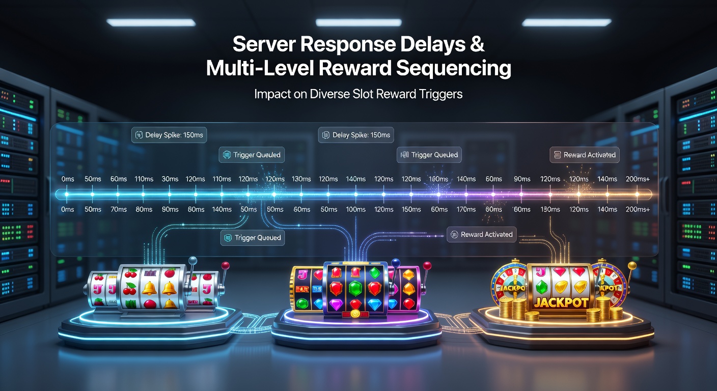 Flowchart illustrating reward trigger sequencing with measured server latency points