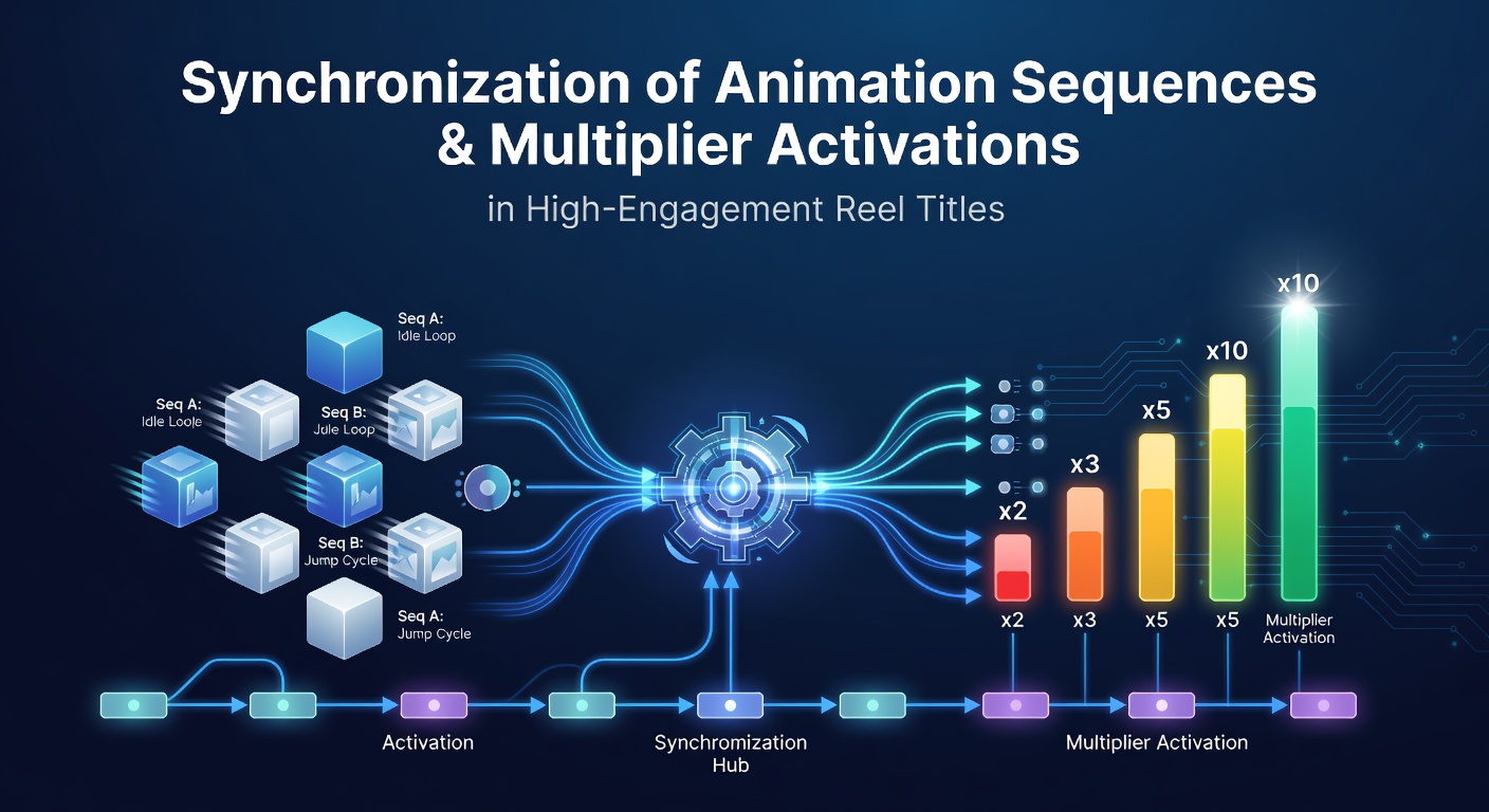Detailed view of synchronized reel animations activating multiplier effects in a high-engagement slot title