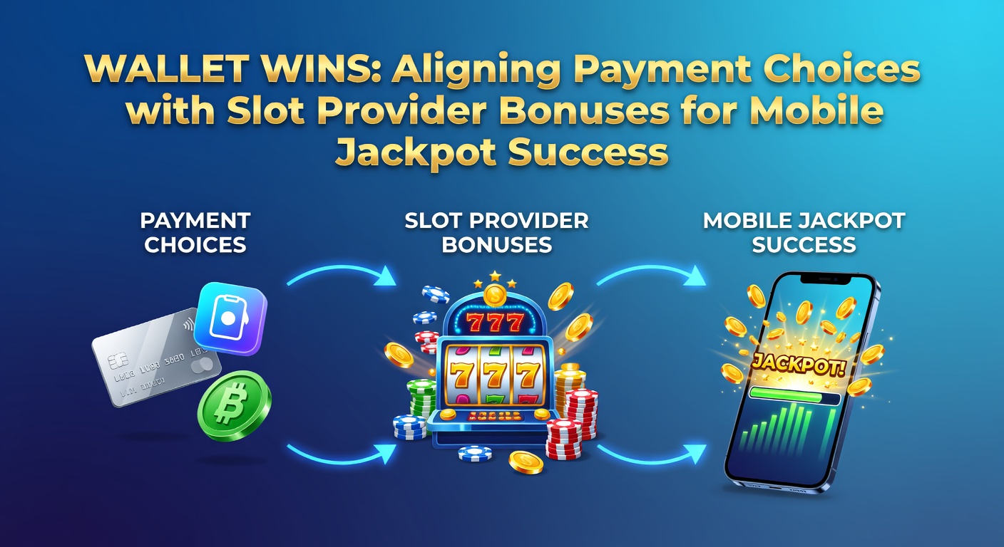Infographic showing payment method icons connected to slot bonus flows and jackpot meters on a mobile screen, illustrating alignment strategies